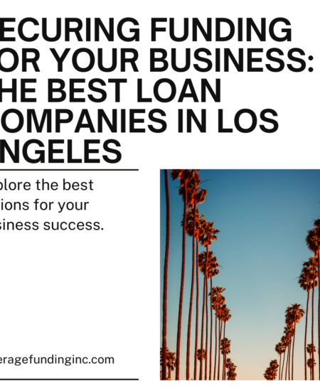 business loans companies in Los Angeles